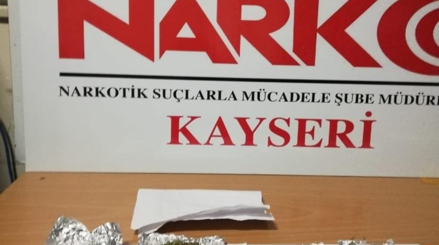 Kayseri’de uyuşturucu operasyonu