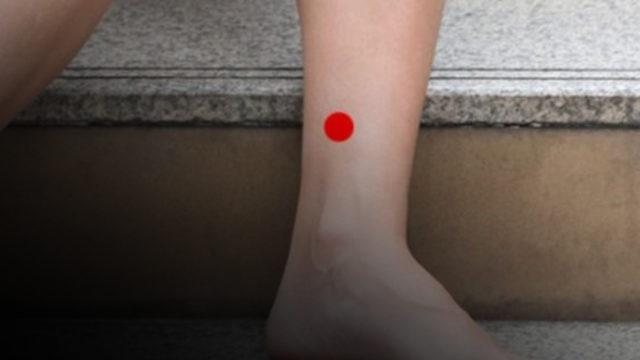 Adet kramplarının ve pelvik bozukluklarının çözümü, San Yin Jiao akupresür noktasında saklı