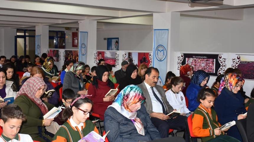 Kitap okuma yarışması d&uuml;zenlendi