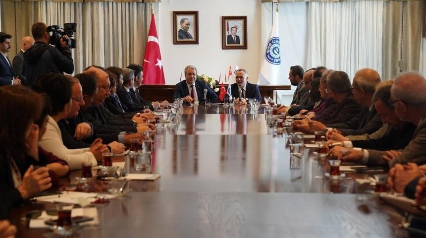 Naci Ağbal: "Ege Üniversitesi’ne desteğimiz sürecek"