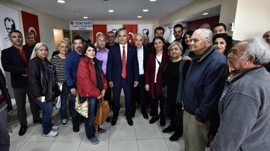 Başkan Uysal Yenikapılılarla buluştu