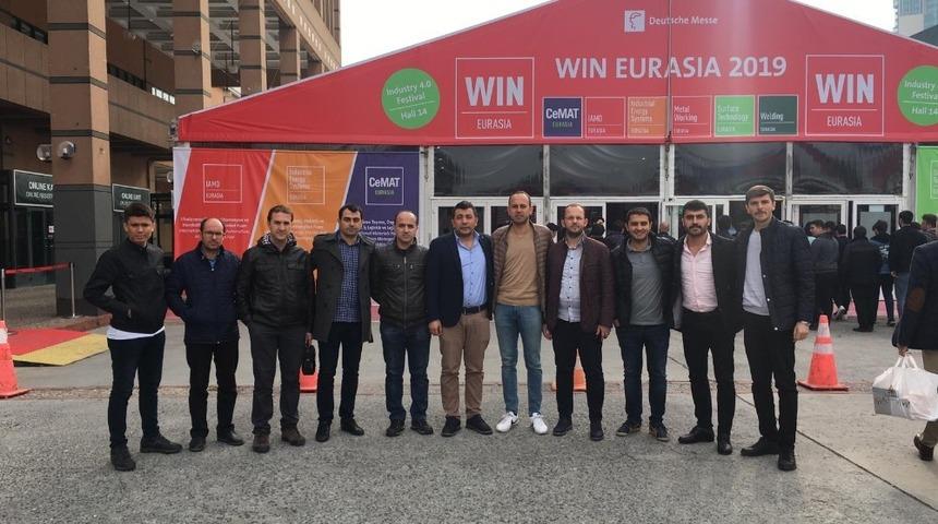 Kayseri Şeker Elektrik Otomasyon Ekibi Wın Eurasia 2019 Fuarında