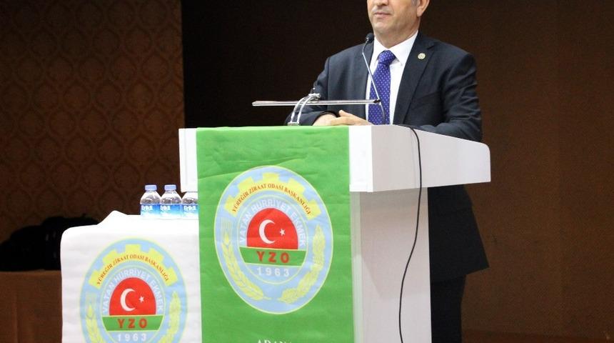 YZO Başkanı Doğan: "S&uuml;rd&uuml;r&uuml;lebilir tarımı hayata ge&ccedil;irmeliyiz"