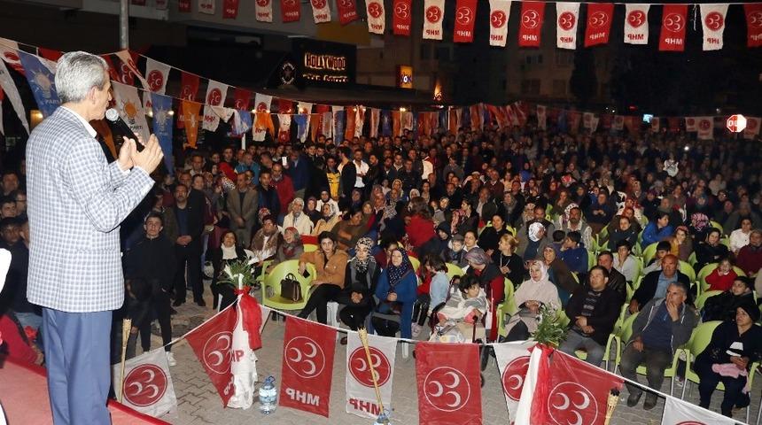 D&uuml;lgeroğlu " Fuar alanından Bayraklı Tepe"ye teleferik yapacağız"