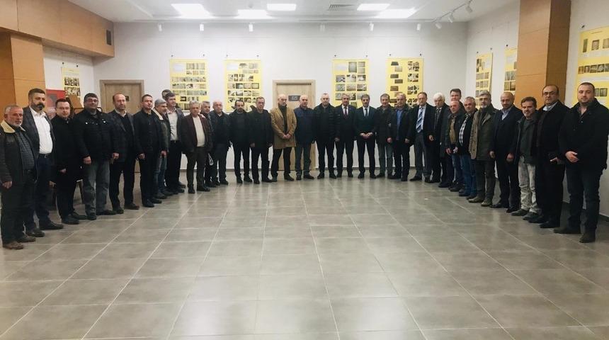 Başkan Alemdar misafirlerini ağırladı