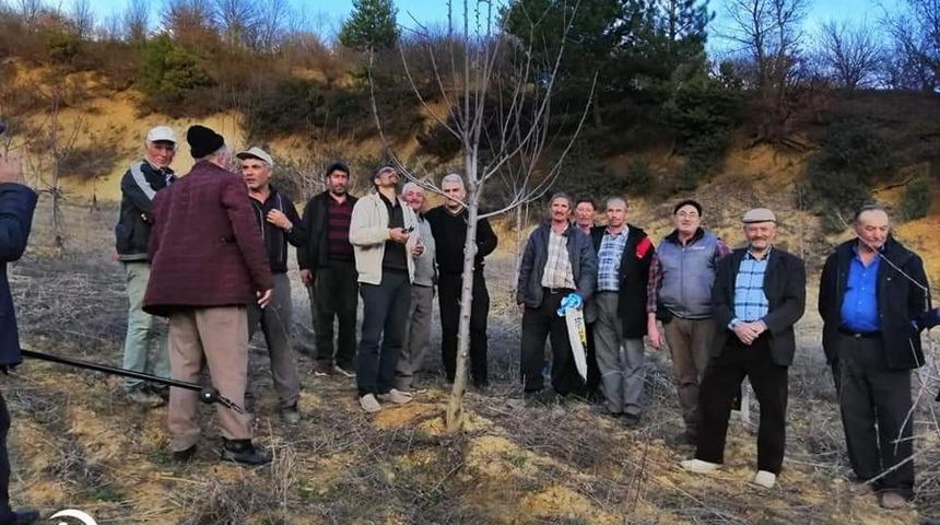 Şaphane&rsquo;de &rsquo;&rsquo;Meyve ağa&ccedil;larında budama&rsquo;&rsquo; kursu