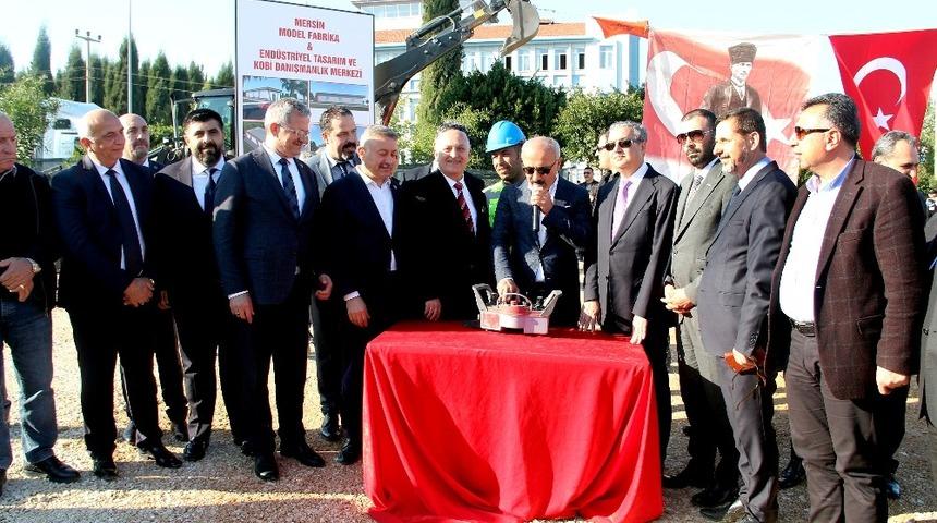 T&uuml;rkiye&rsquo;nin 3. model fabrikasının temeli Mersin&rsquo;de atıldı