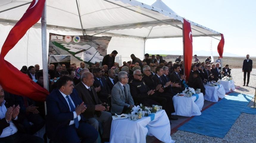 Kırşehir&rsquo;de 400 kişiye istihdam sağlayacak jeotermal sera yapılıyor