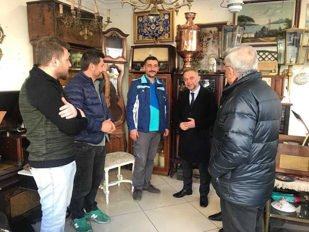 Başkan Ert&uuml;rk&rsquo;ten Binali Yıldırım&rsquo;a destek