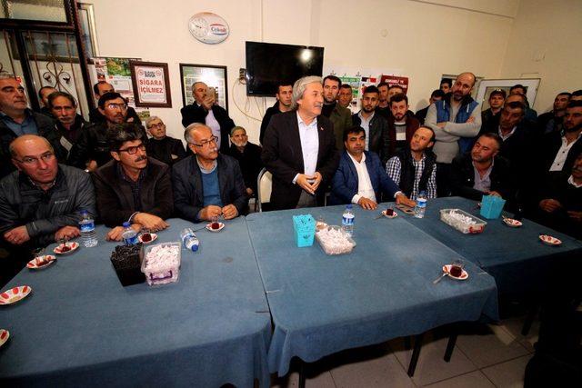 Başkan Şahin, köyünde coşkuyla karşılandı 1