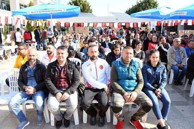 Mersin Büyükşehir Belediyesi’nden salon sporlarına destek