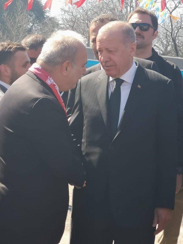 Cumhurbaşkanı Erdoğan’dan, Celil Uzun’a tam destek