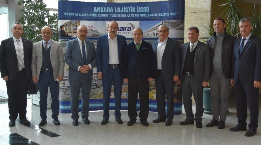 KTO Heyeti Ankara Lojistik &Uuml;ss&uuml;&rsquo;nde