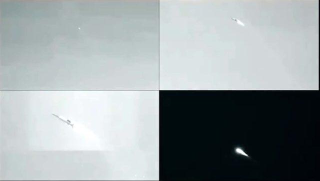 'HİSAR-A' füzesi ilk dik fırlatışını gerçekleştirdi