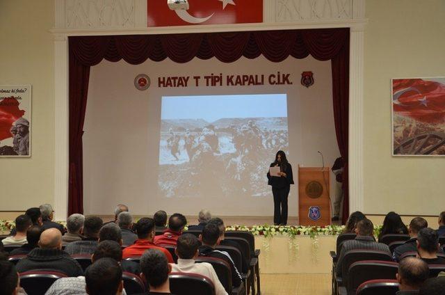 Hatay Kapalı Ceza İnfaz Kurumu’nda Çanakkale Zaferi kutlandı