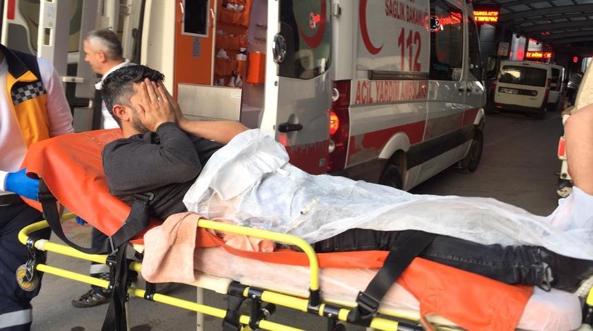 Kız arkadaşına laf atan arkadaşını vurdu