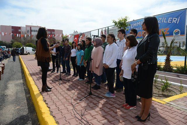 Kumluca’da engelliler için özel park yapıldı