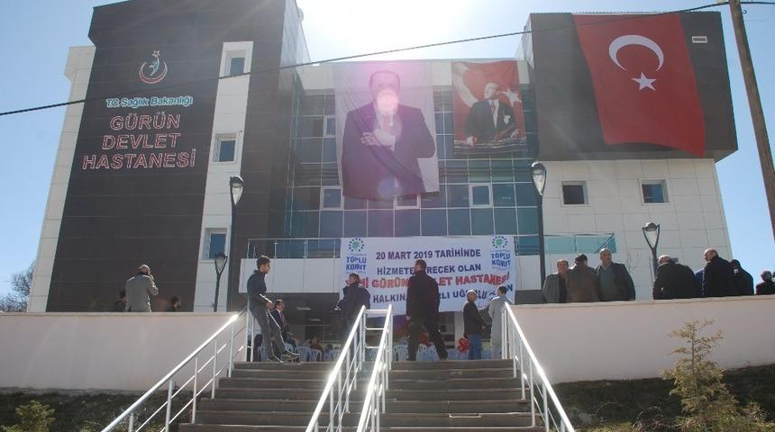 Yeni G&uuml;r&uuml;n Devlet Hastanesi hizmete alındı
