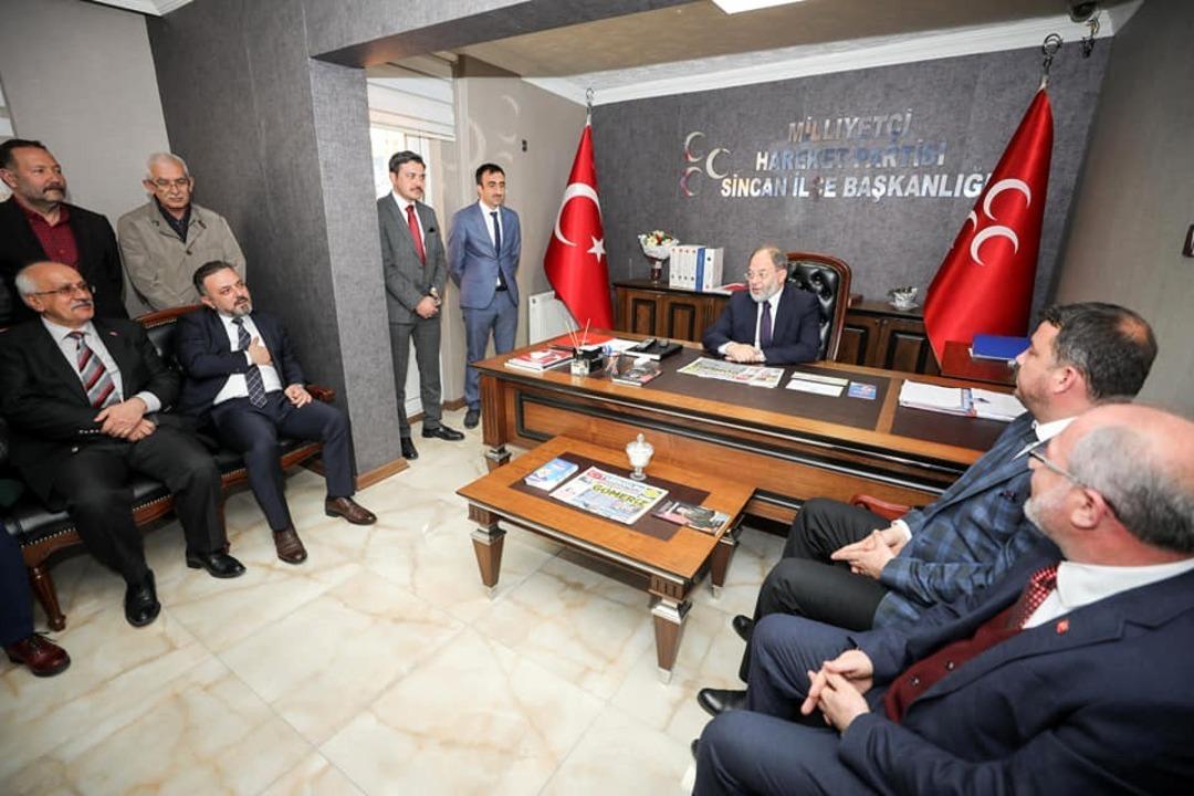 Erzurum Milletvekili Akdağ, Sincan&rsquo;da bir dizi ziyarette bulundu