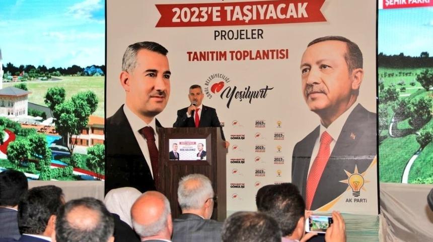 &Ccedil;ınar, Yeşilyurt i&ccedil;in projelerini a&ccedil;ıkladı