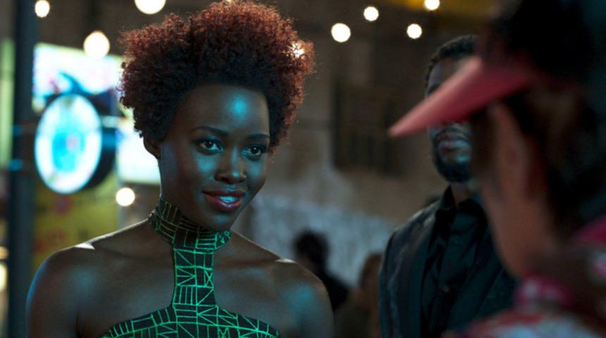 Lupita Nyong&rsquo;o&rsquo;dan korku filmi i&ccedil;in turuncu g&ouml;zl&uuml; tanıtım