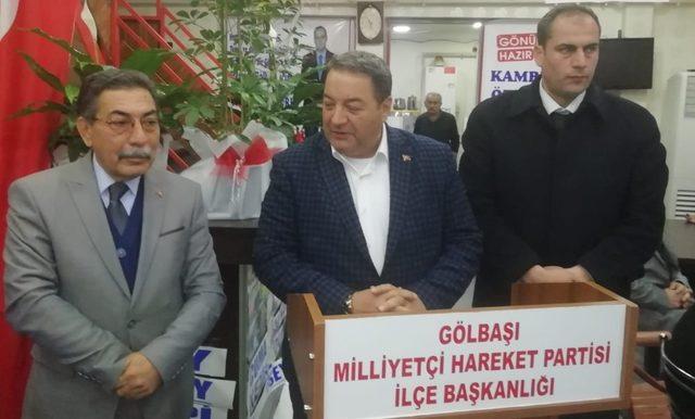 Milletvekili Fendoğlu Gölbaşı ilçesini gezdi