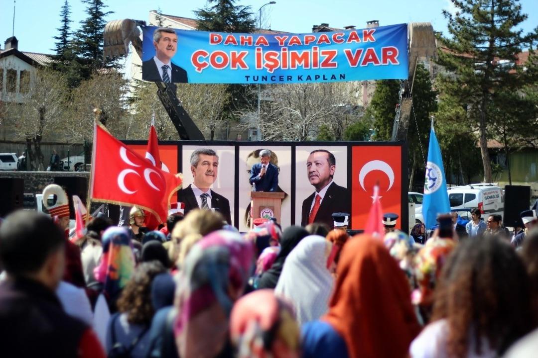 Beypazarı&rsquo;nda toplu a&ccedil;ılış ve temel atma t&ouml;reni