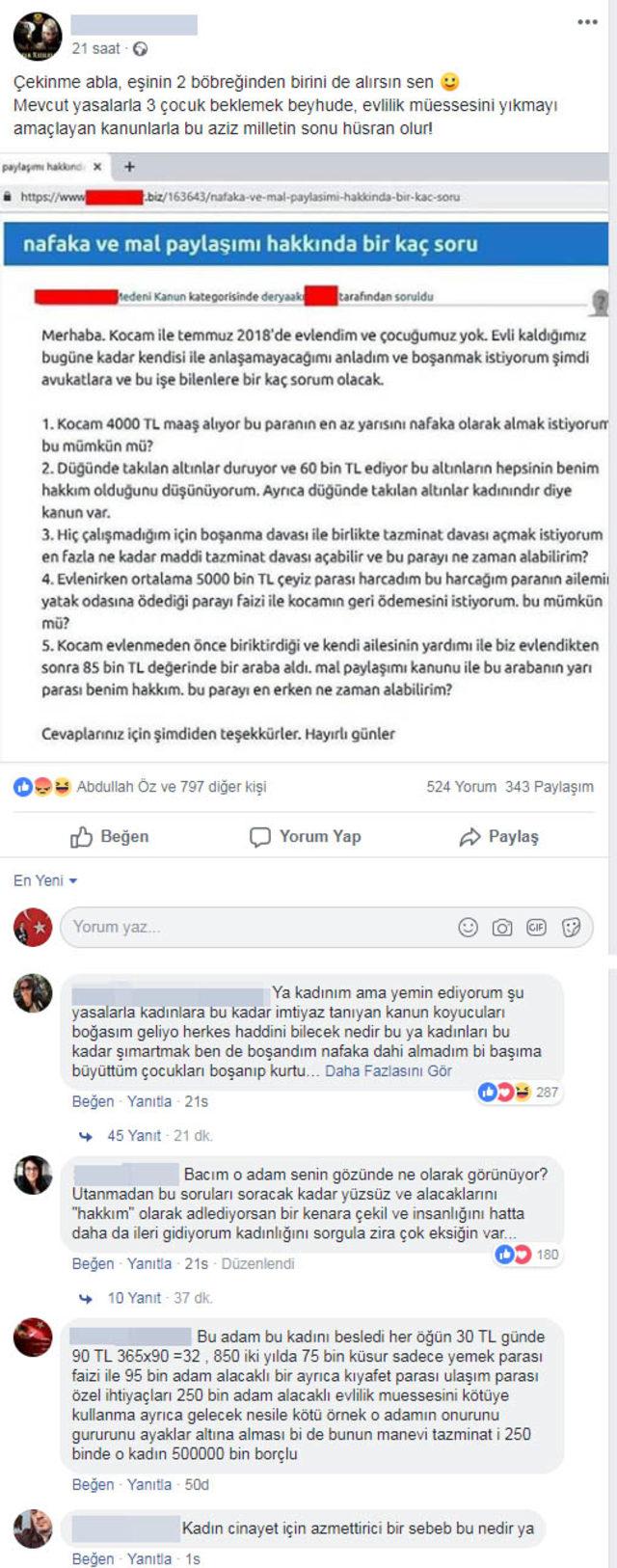 7 ay evli kaldığı eşinden boşanmak isteyen kadının tepki çeken soruları