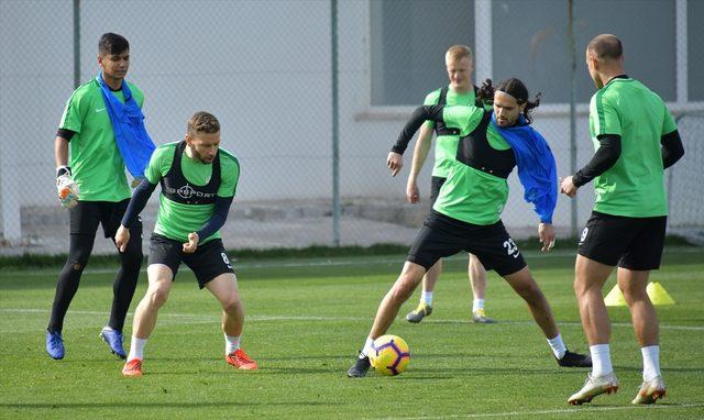 Konyaspor'da, Medipol Başakşehir maçı hazırlıkları<br />
