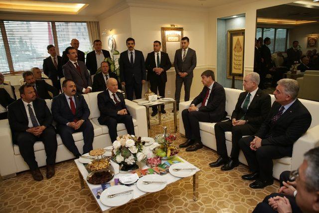 MHP Lideri Devlet Bahçeli Başkan Türel’i ziyaret etti