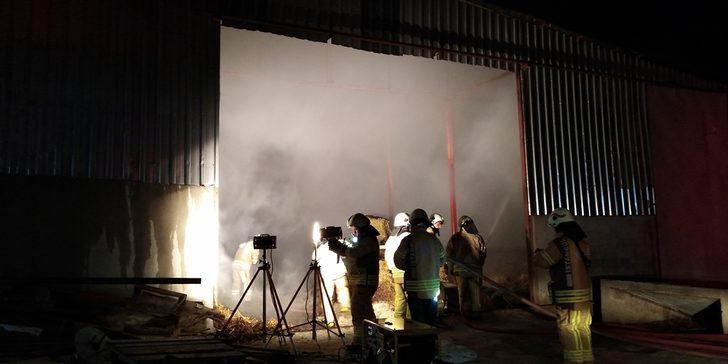 Silivri'de çiftlikte yangın  G4