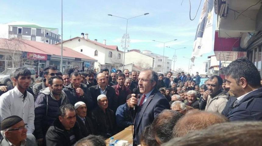 Yavlioğlu, Erzurum&rsquo;da se&ccedil;im &ccedil;alışmalarını s&uuml;rd&uuml;r&uuml;yor