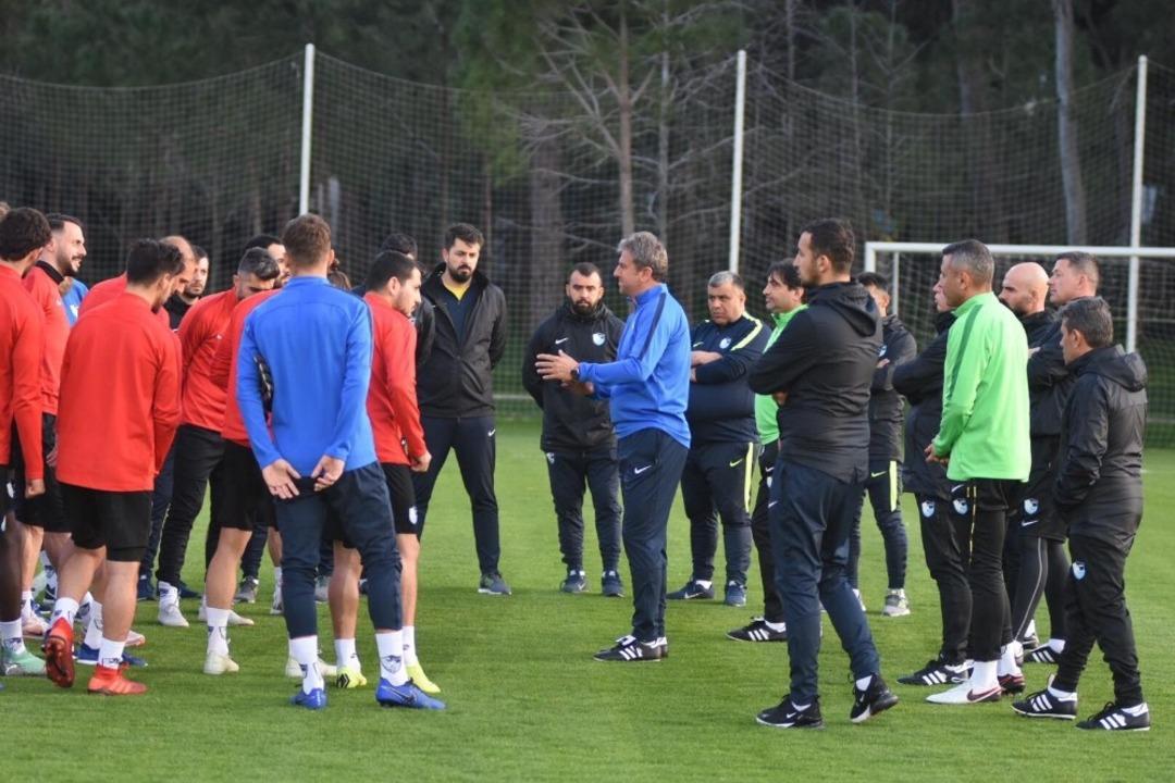 BB Erzurumspor, Antalya Belek&rsquo;te kampa girdi