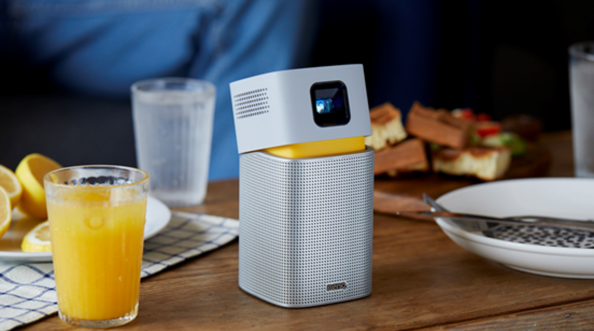 BenQ GV1 taşınabilir LED projektörünü tanıttı