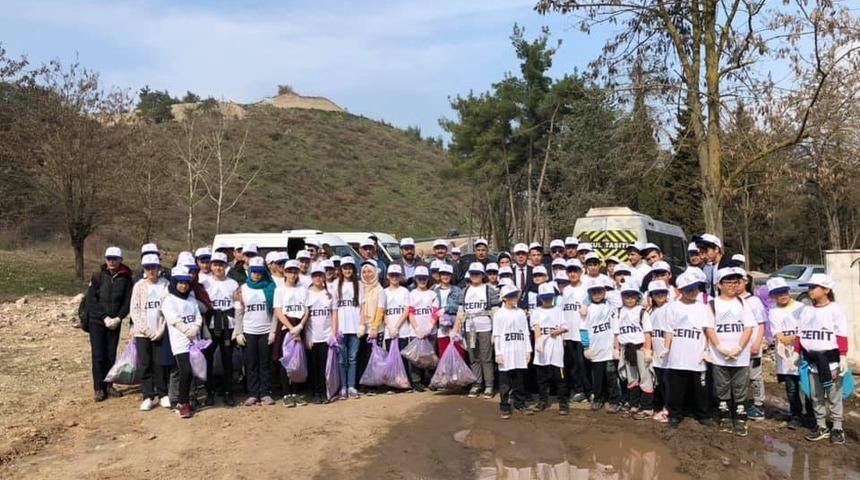 Sındırgı&rsquo;da &ccedil;evre temizliği