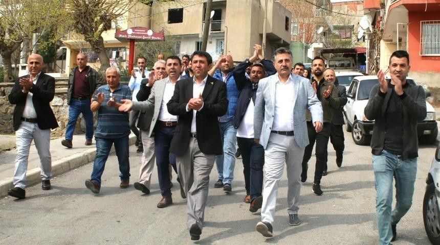 Bayraklı&rsquo;da Serdar Sandal coşkusu