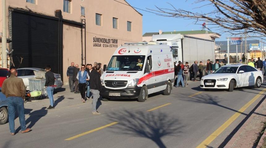 Motosiklet Tutkunu Gen&ccedil;, trafik kazasında ağır yaralandı
