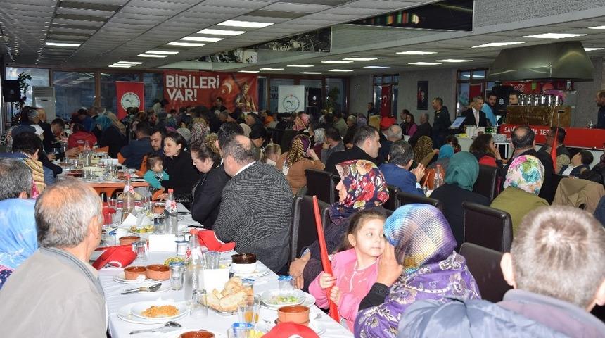 Çanakkale’de gazi ve şehit aileleri için yemek