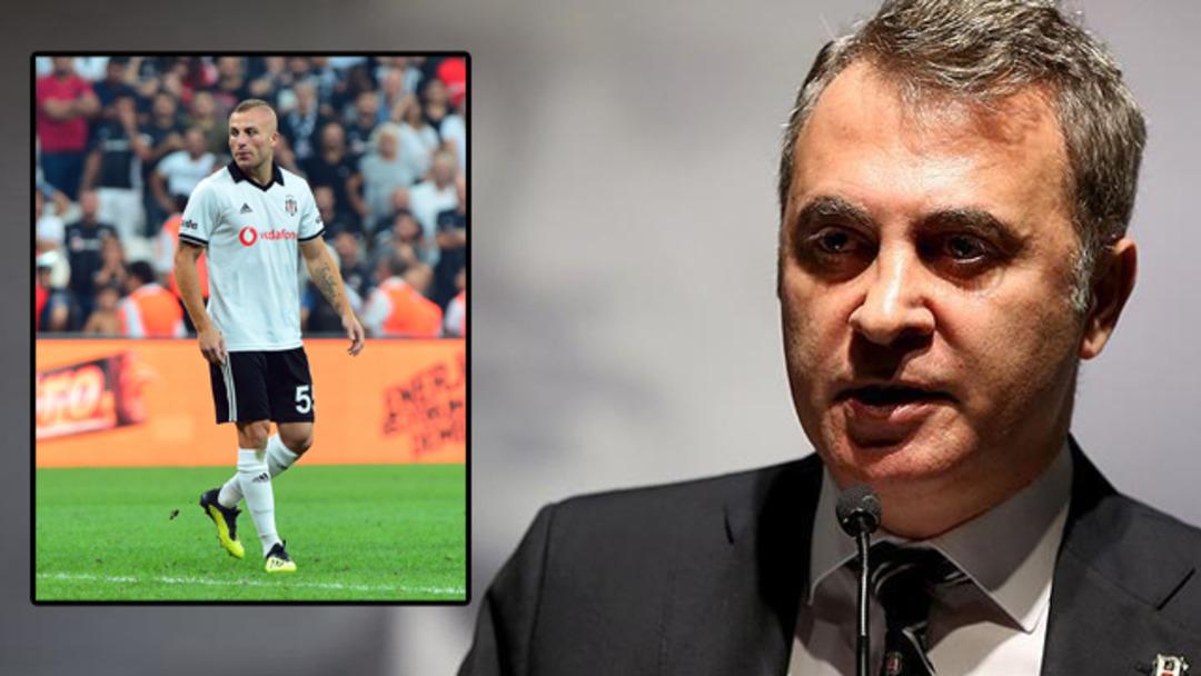 Beşiktaşlı futbolcu G&ouml;khan T&ouml;re'den başkan Fikret Orman'a sert s&ouml;zler