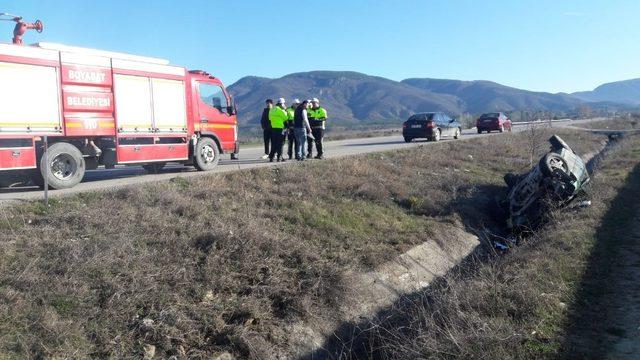 Sinop’ta trafik kazası: 3 yaralı