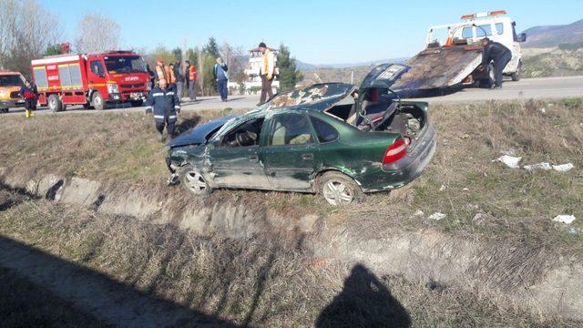 Sinop’ta trafik kazası: 3 yaralı