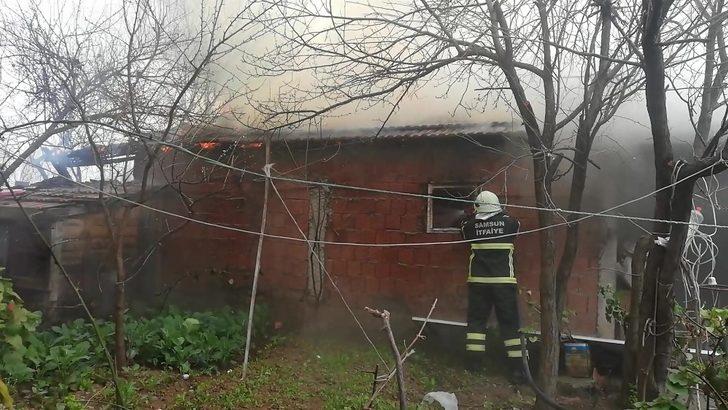 Depoda çıkan yangın korkuttu G1