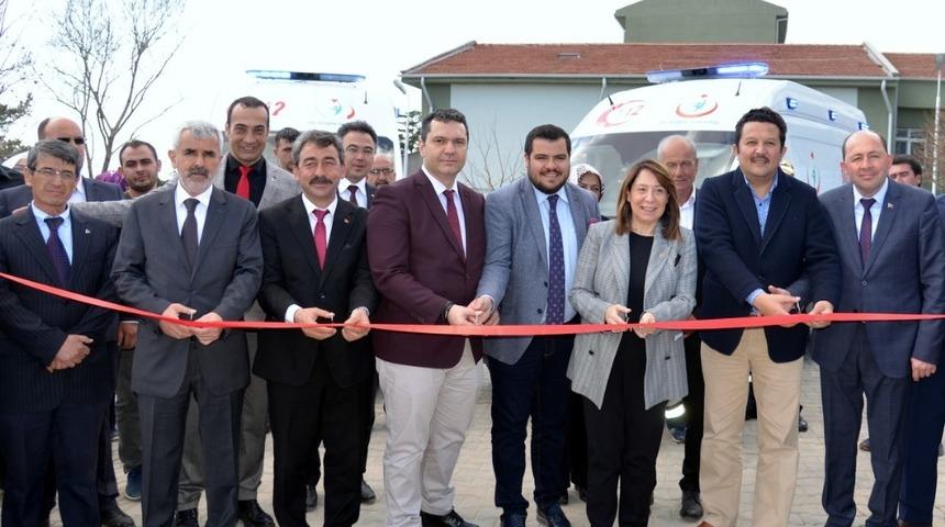 Mihalıççık’ta ambulans teslim töreni