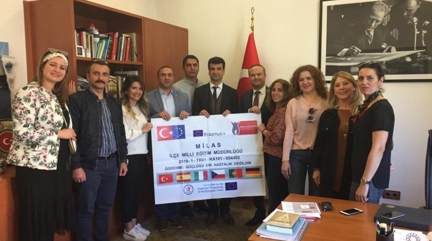 Milas MEB, Başkonsolos Kalafat&rsquo;ı ziyaret etti