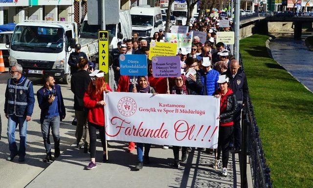 Kastamonu’da Down Sendromu Farkındalık yürüyüşü yapıldı