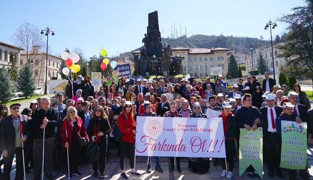 Kastamonu’da Down Sendromu Farkındalık yürüyüşü yapıldı