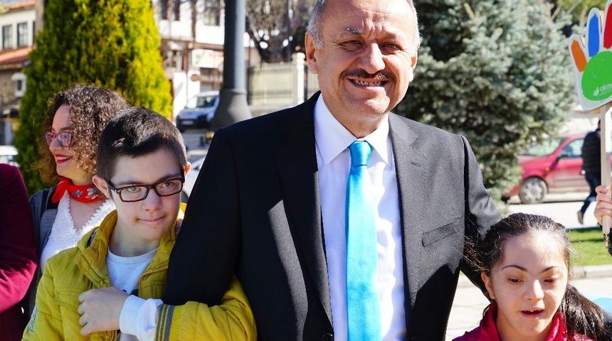 Kastamonu&rsquo;da Down Sendromu Farkındalık y&uuml;r&uuml;y&uuml;ş&uuml; yapıldı