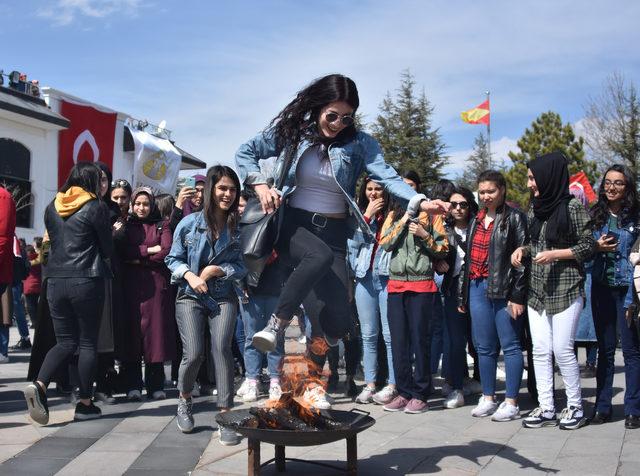 Selçuk Üniversitesi'nde 'nevruz' coşkusu