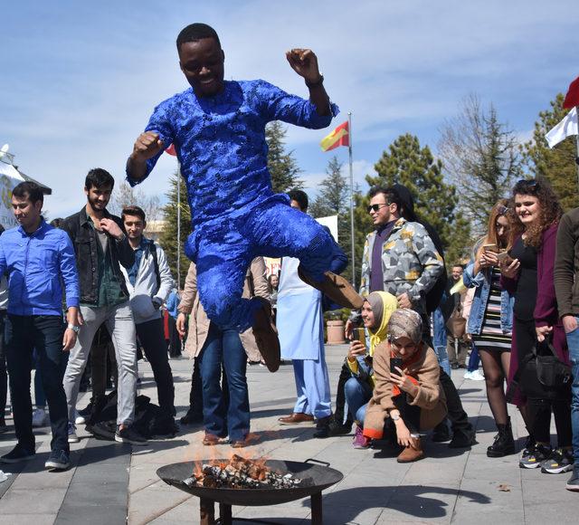 Selçuk Üniversitesi'nde 'nevruz' coşkusu