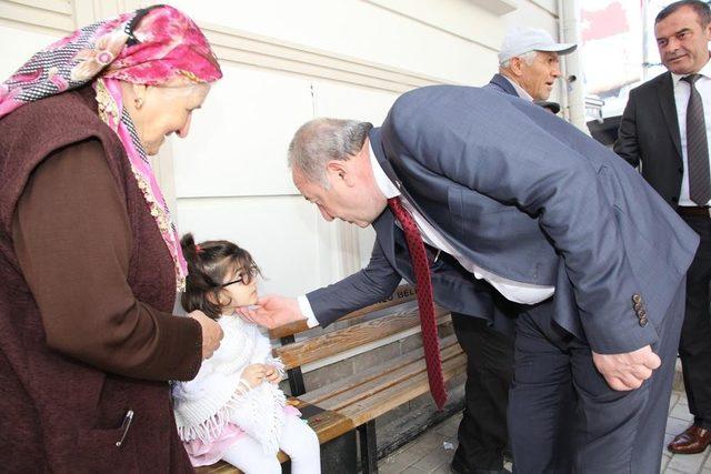 Başkan Şahiner’den esnaf ziyareti